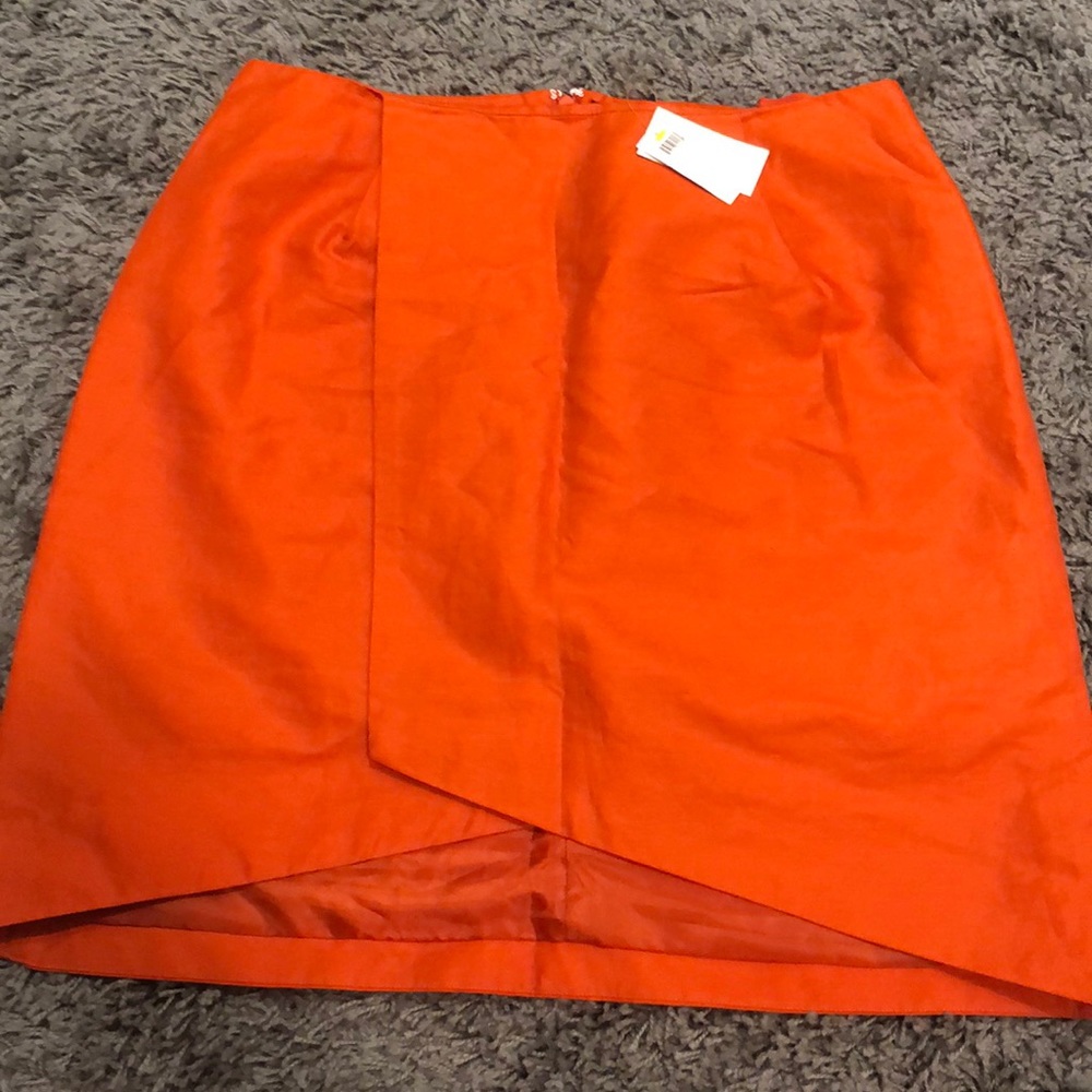 Kate Spade Saturday NWT orange skirt